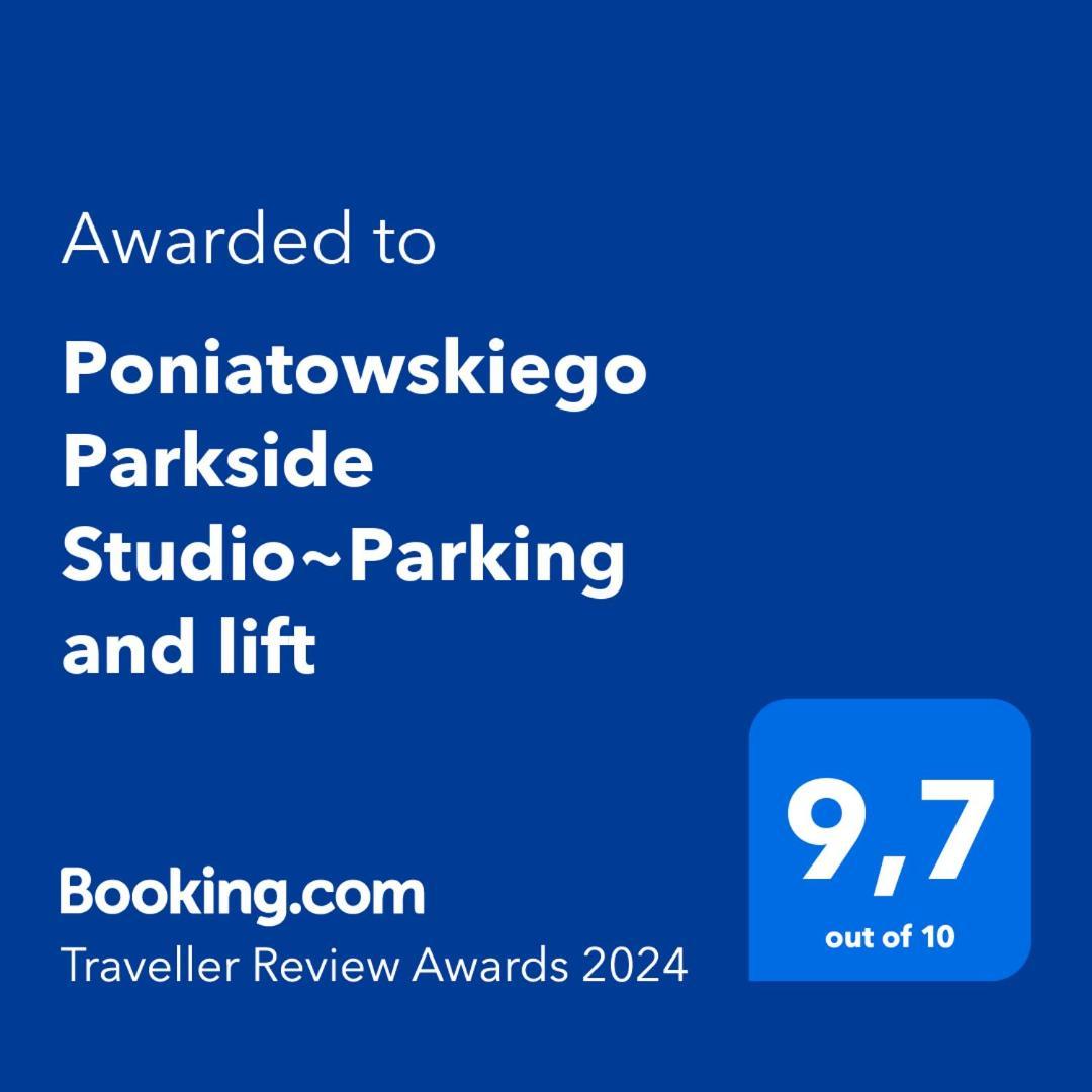 Poniatowskiego Parkside Studio~Parking And Lift ヴロツワフ エクステリア 写真